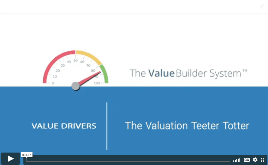 Video on Business Valuation See Saw